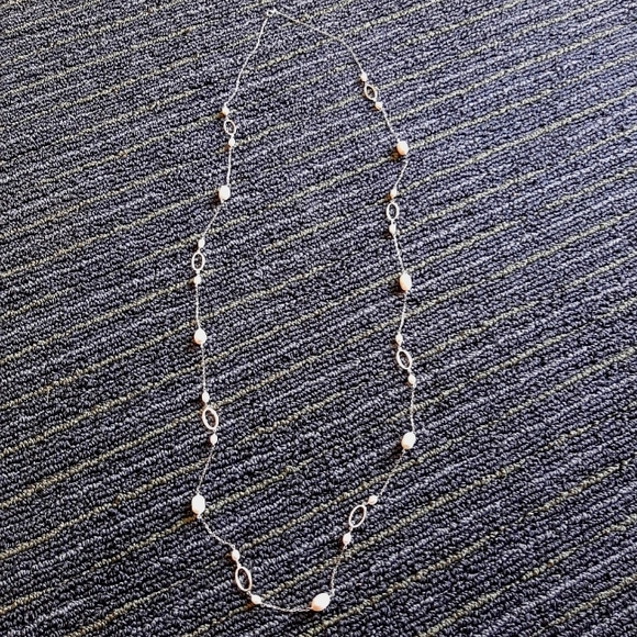 Freshwater Pearls Sterling Silver Necklace - Picture 5 of 7